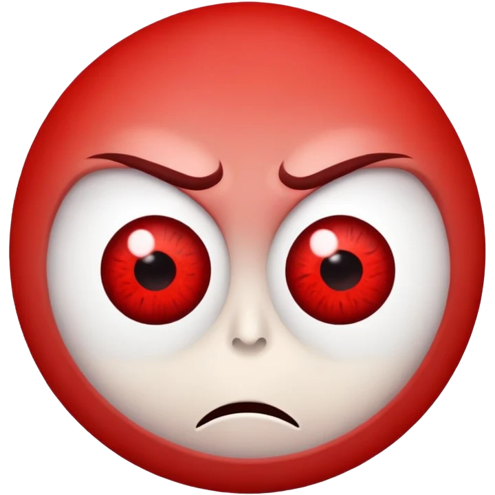 Irritated eye balls  emoji