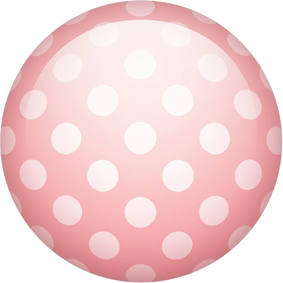 Light Pink Japan dot emoji