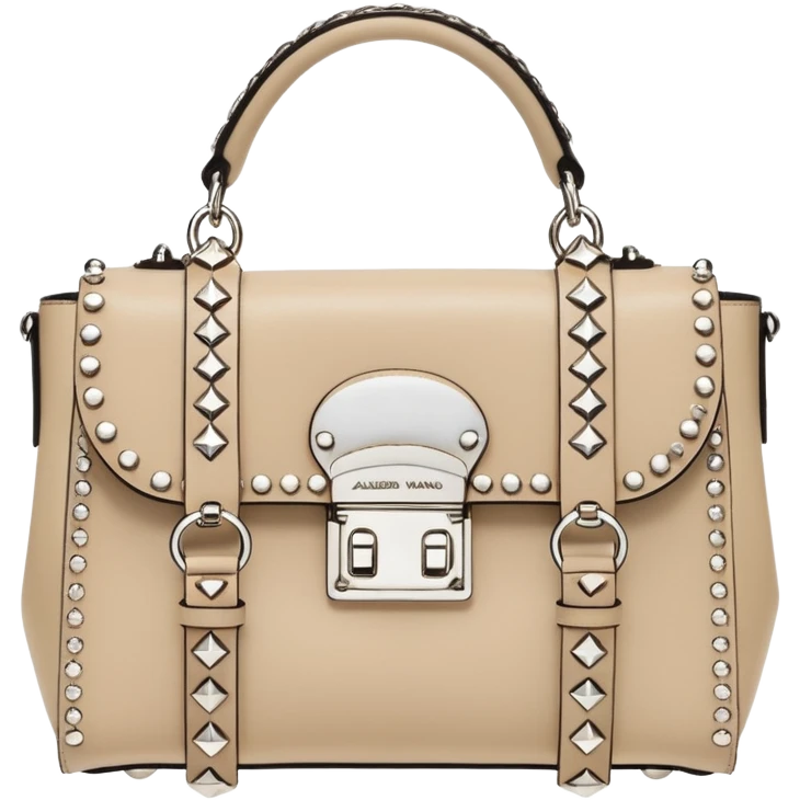 Ultra realistic Alexander Wang bag, in cottagecore aesthetic style including highly detailed embellishments, 8k hd quailty  emoji