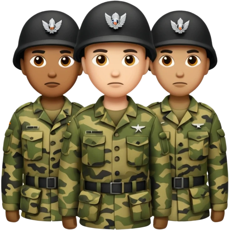 military emoji