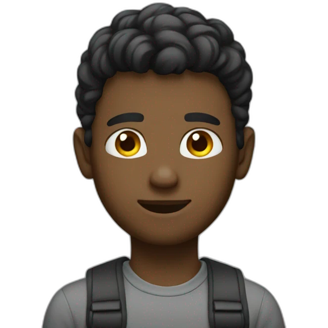 Attitude boy emoji
