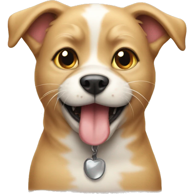 dog cat happy cool  emoji