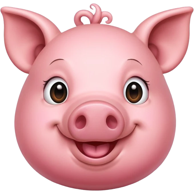 smiling pig emoji