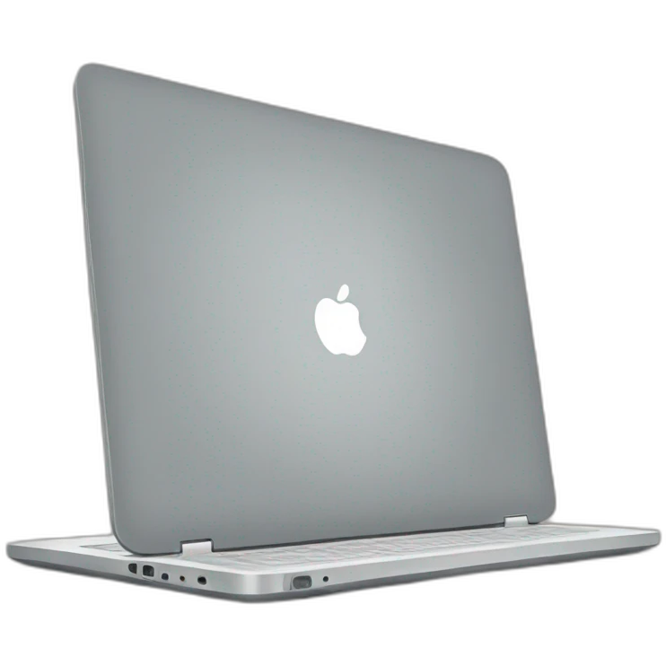 Side laptop emoji