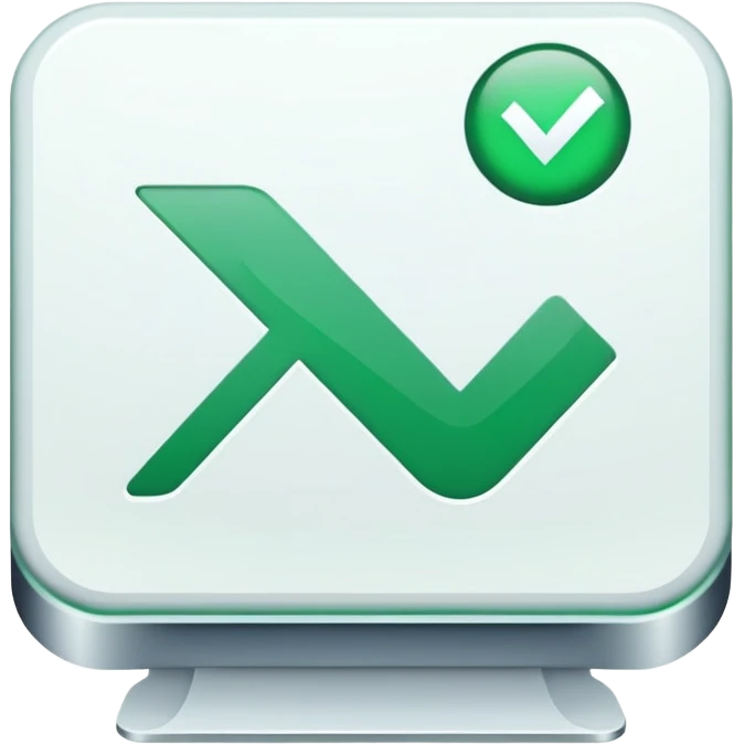 Hotel with green check mark for availability emoji