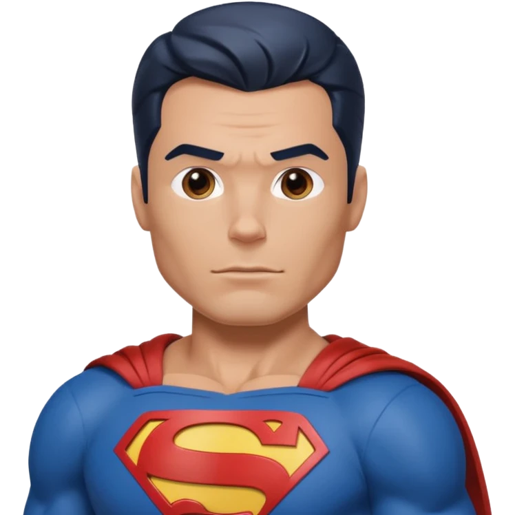 superman standing emoji