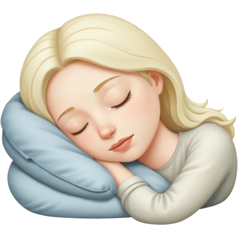a For sleeping emoji