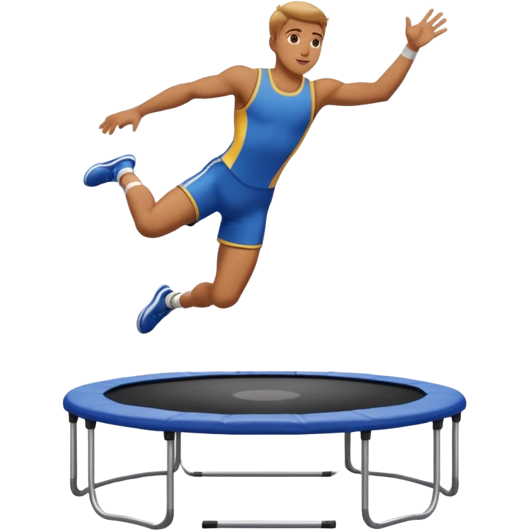 Human Jump Trampoline "Jump Off" emoji