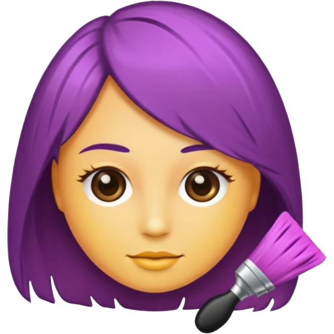 hair dye tool emoji