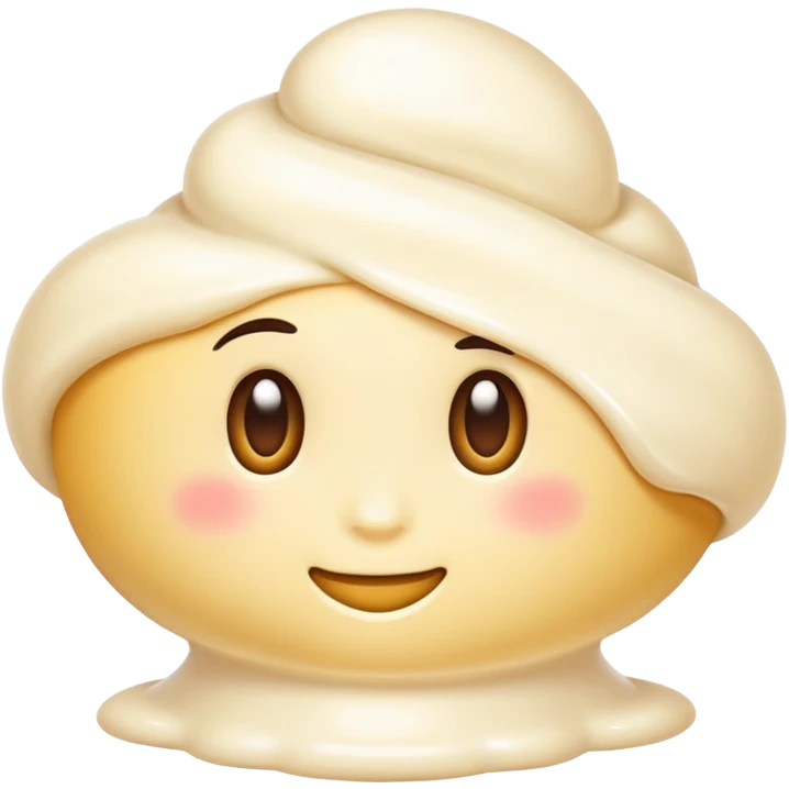 Cream aeshtic  emoji