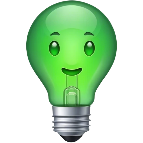 Green light emoji
