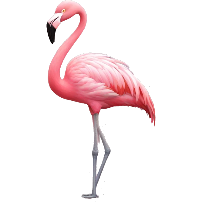flamingo emoji in hole emoji emoji