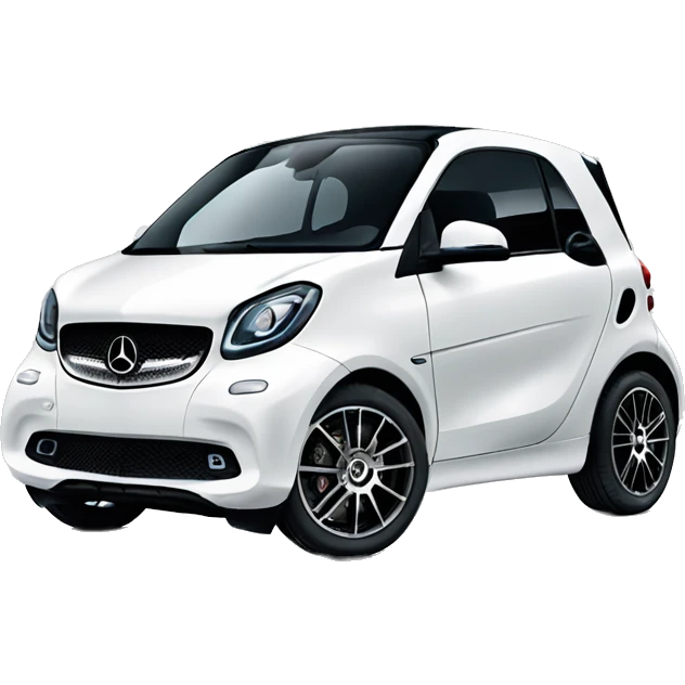 Mercedes fortwo smart car emoji
