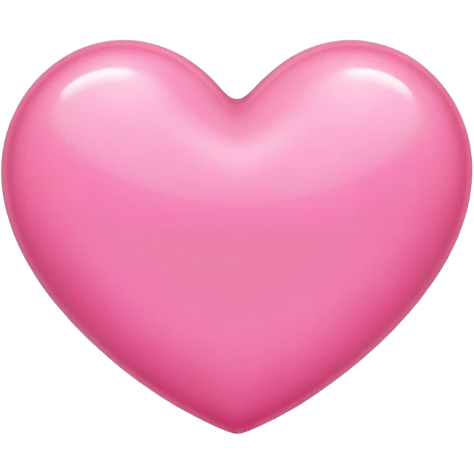 Pink heart emoji
