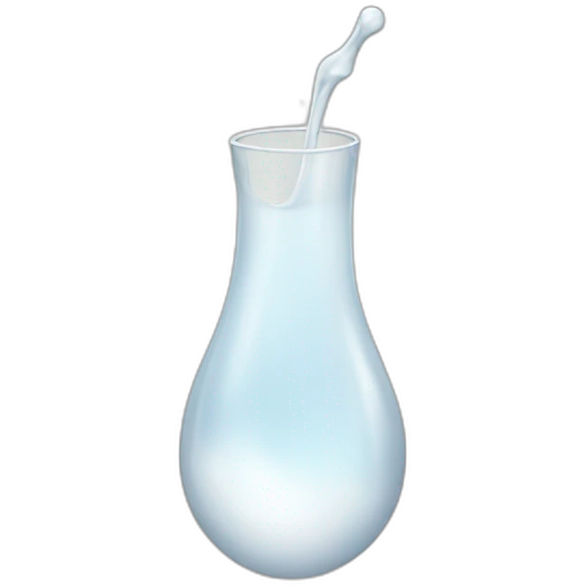 White Liquid emoji