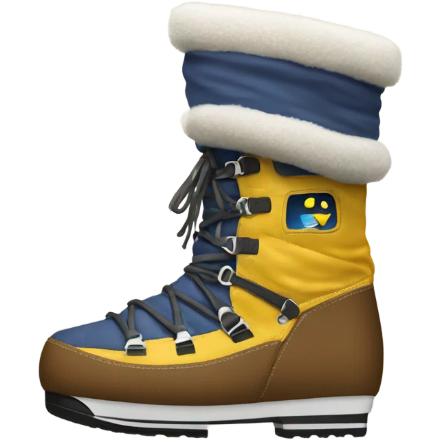 Moon boot apres ski emoji