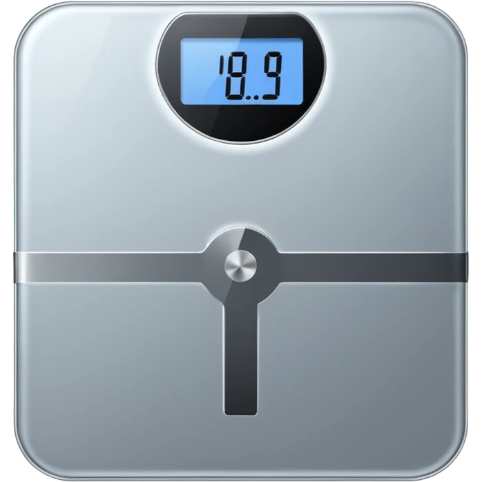 Digital weight scale emoji