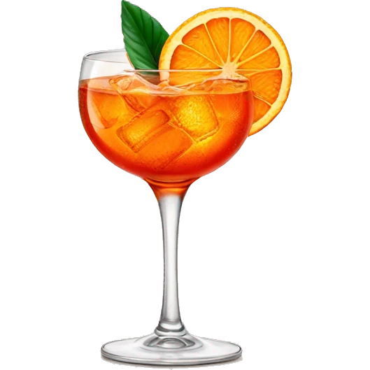 Aperol spritz emoji