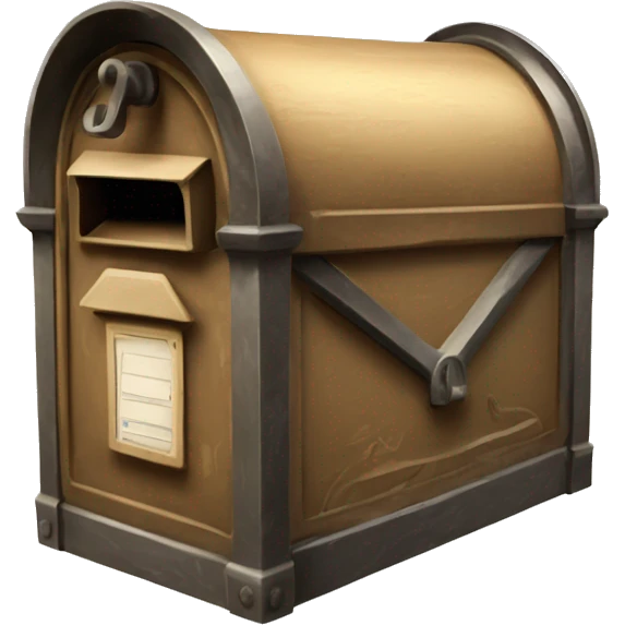 old letter box emoji