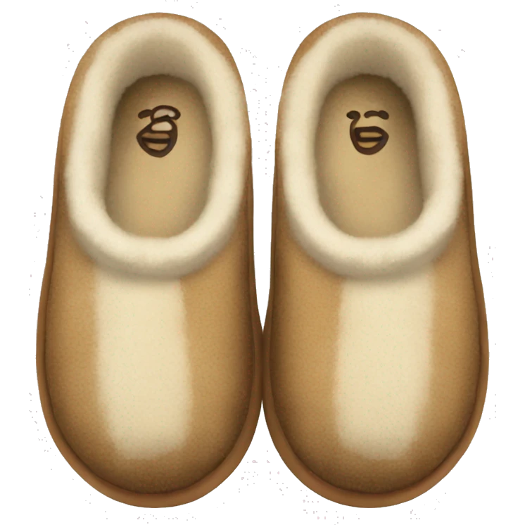 ugg slippers  emoji