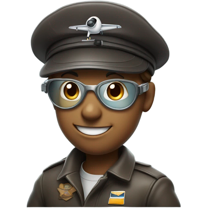 Tinks of pilot  emoji