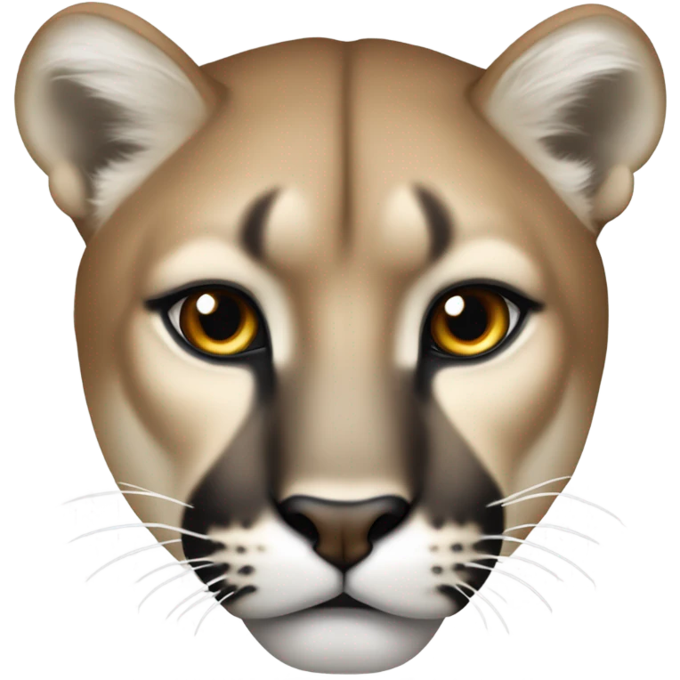 Cougar face emoji