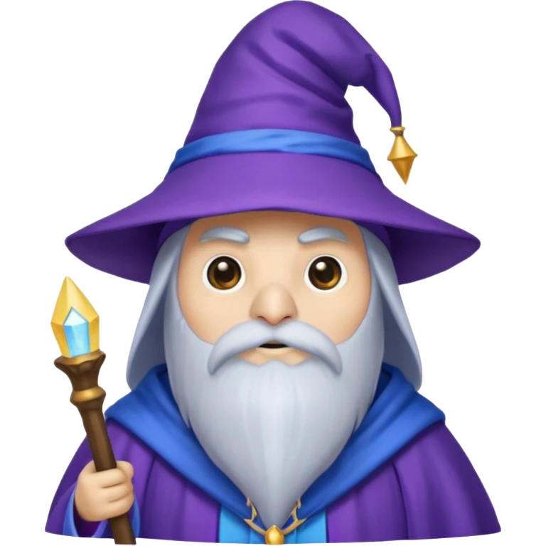 Penguin Wizard emoji