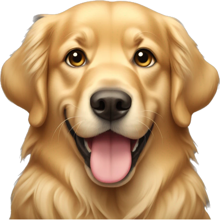golden retriever  emoji