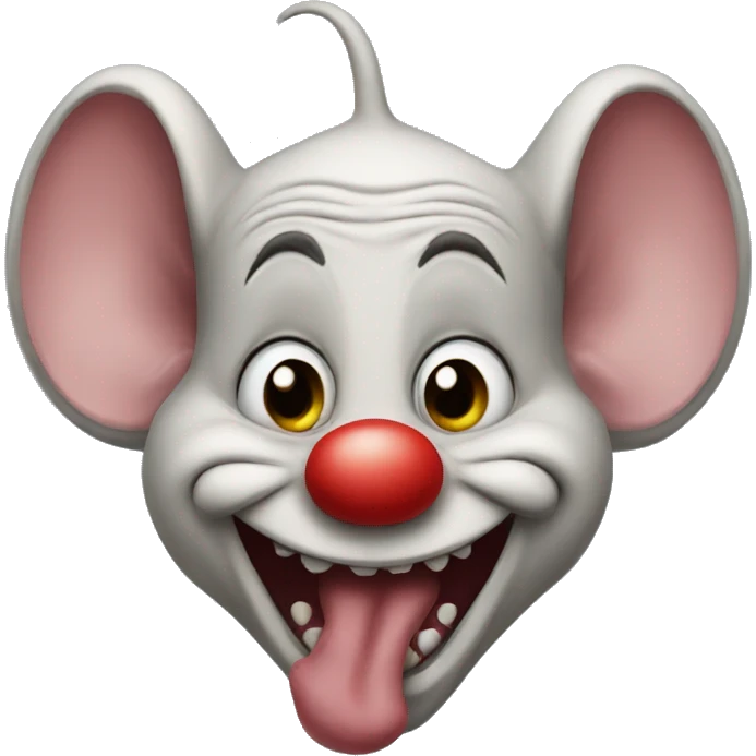 Rat clown  emoji