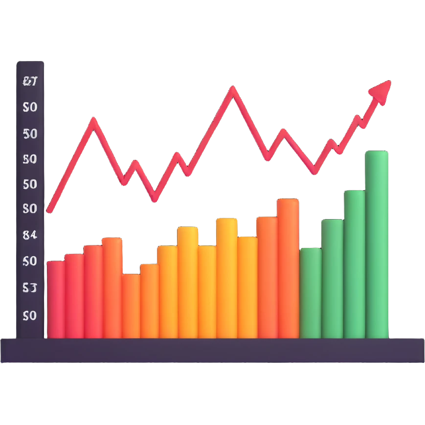 Financial Times logo with stock market chart emoji