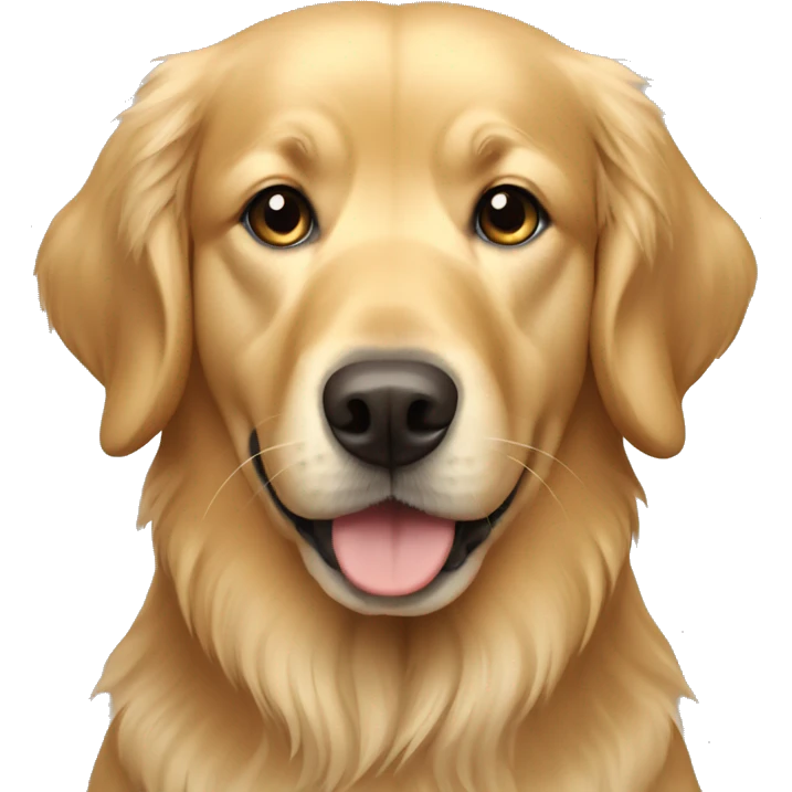 Golden retriver  emoji