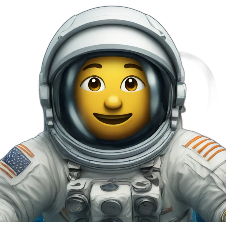 astronaut in the ocean emoji