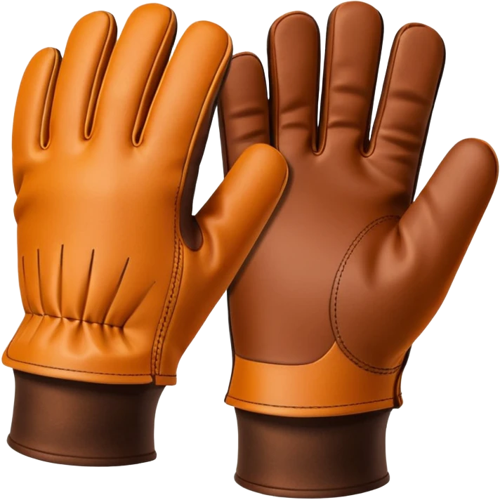 construction gloves 5 fingers emoji