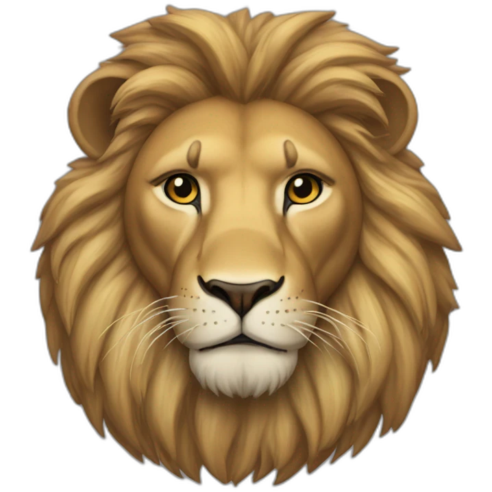 lion de l'atlace emoji