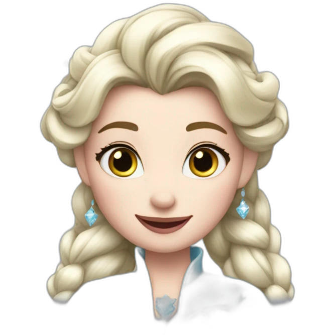 Reine des neiges emoji