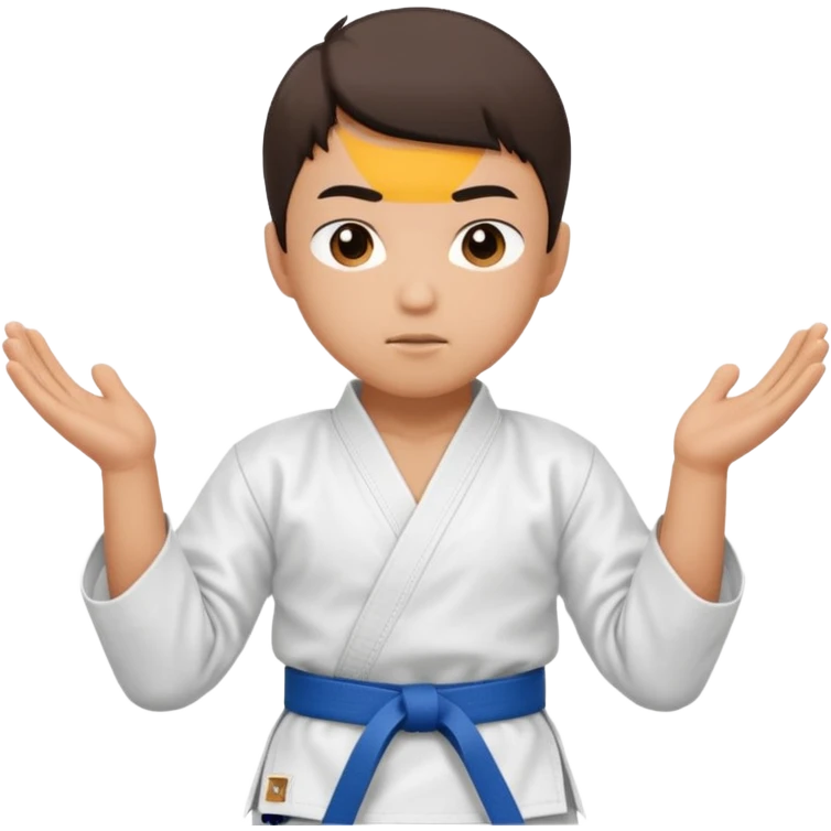 🥋😌 emoji