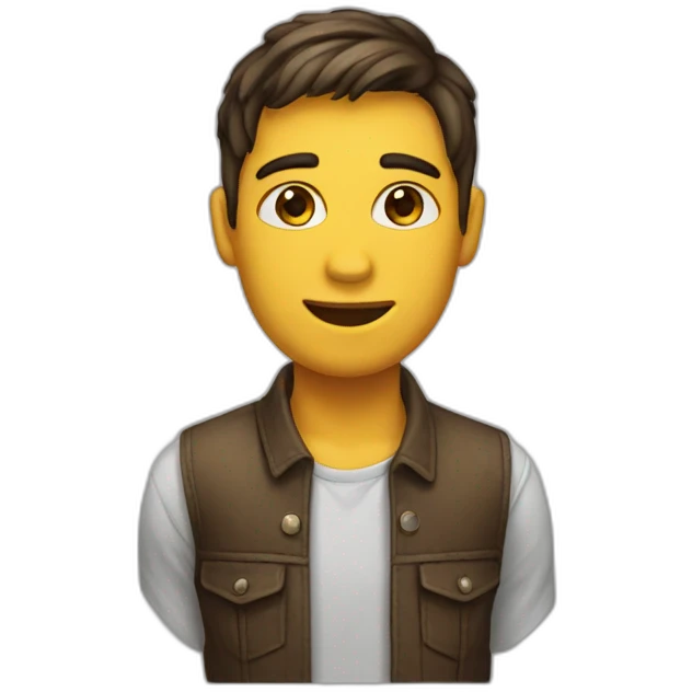 Femme nick un homme emoji
