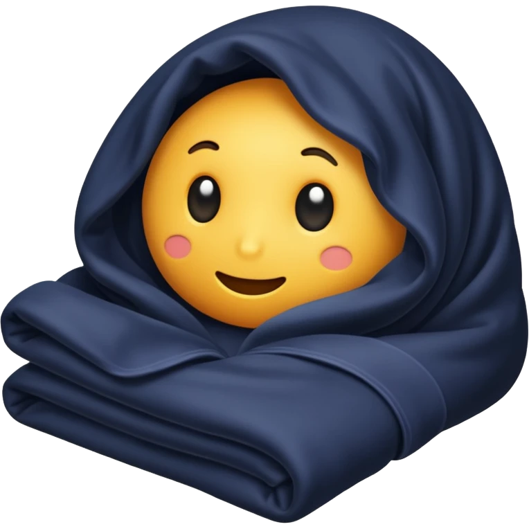 Something under the blanket emoji