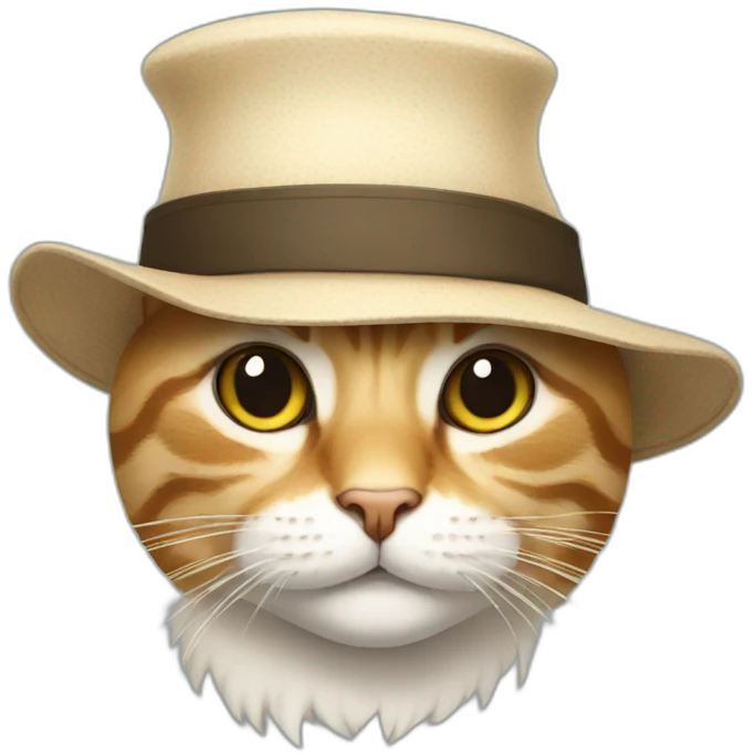 cat in a hat emoji