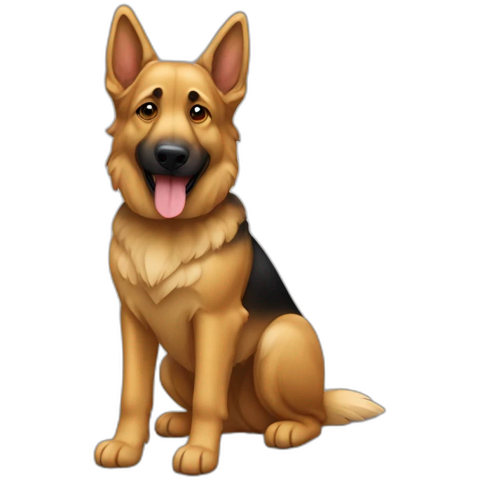 Berger allemand emoji