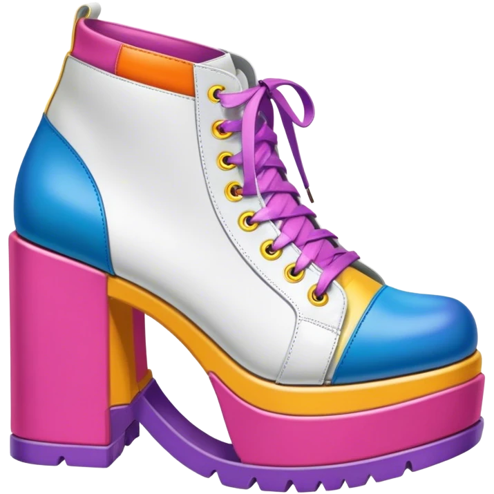 90’s spice girl platform shoes emoji