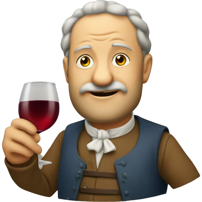 Zwerg mit wein emoji