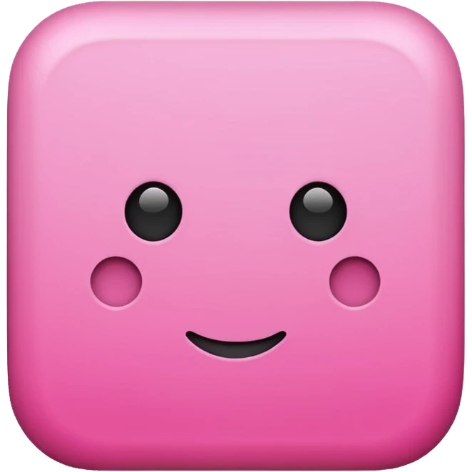 pink square emoji