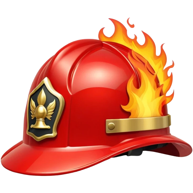 Fire helmet emoji