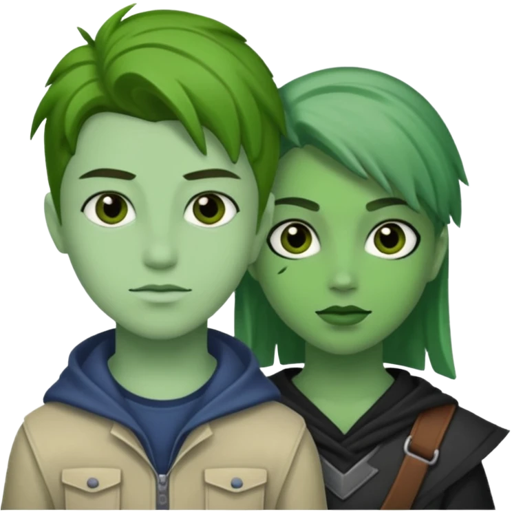 ￼￼ Addison and Zed￼ emoji