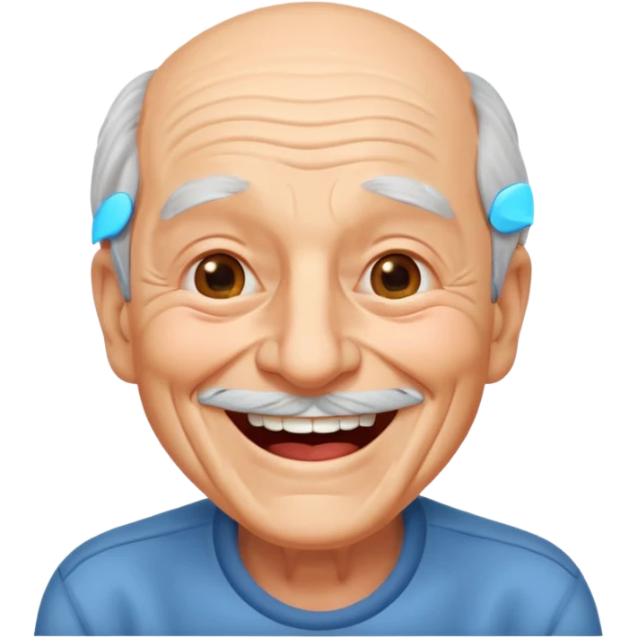 Ένας αστείος παππούς που ξεκαρδιζετε στο γελιο 🤣 emoji