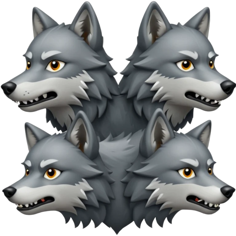 Manada de lobo emoji
