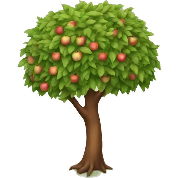 apple tree emoji