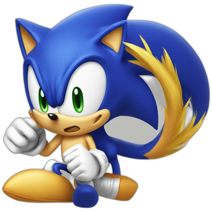 Two tails Sonic game emoji