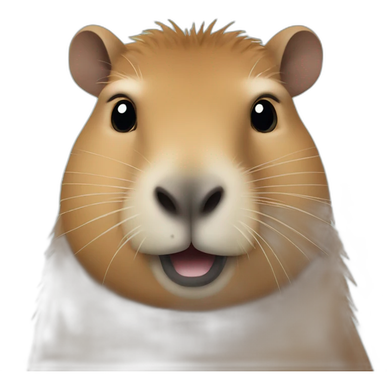 Capybara emoji